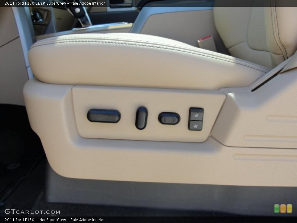 Pale Adobe Interior Controls for the 2011 Ford F150 Lariat SuperCrew #47623439