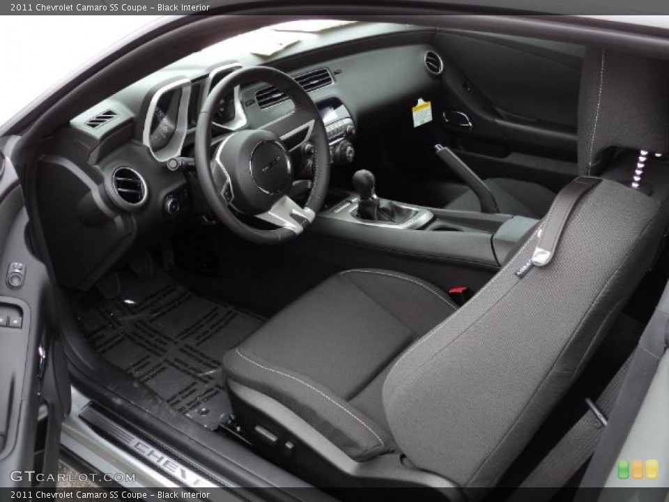 Black Interior Photo for the 2011 Chevrolet Camaro SS Coupe #47623520