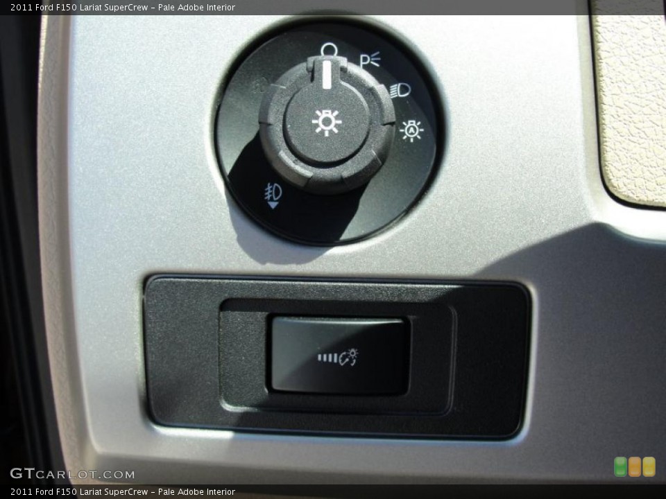 Pale Adobe Interior Controls for the 2011 Ford F150 Lariat SuperCrew #47623586