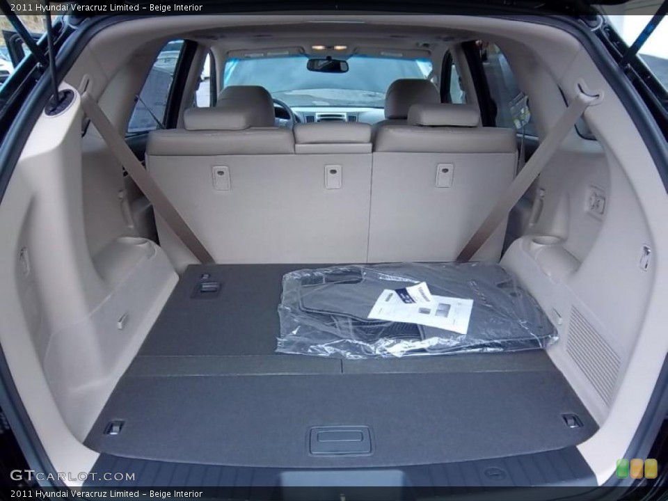 Beige Interior Trunk for the 2011 Hyundai Veracruz Limited #47624171
