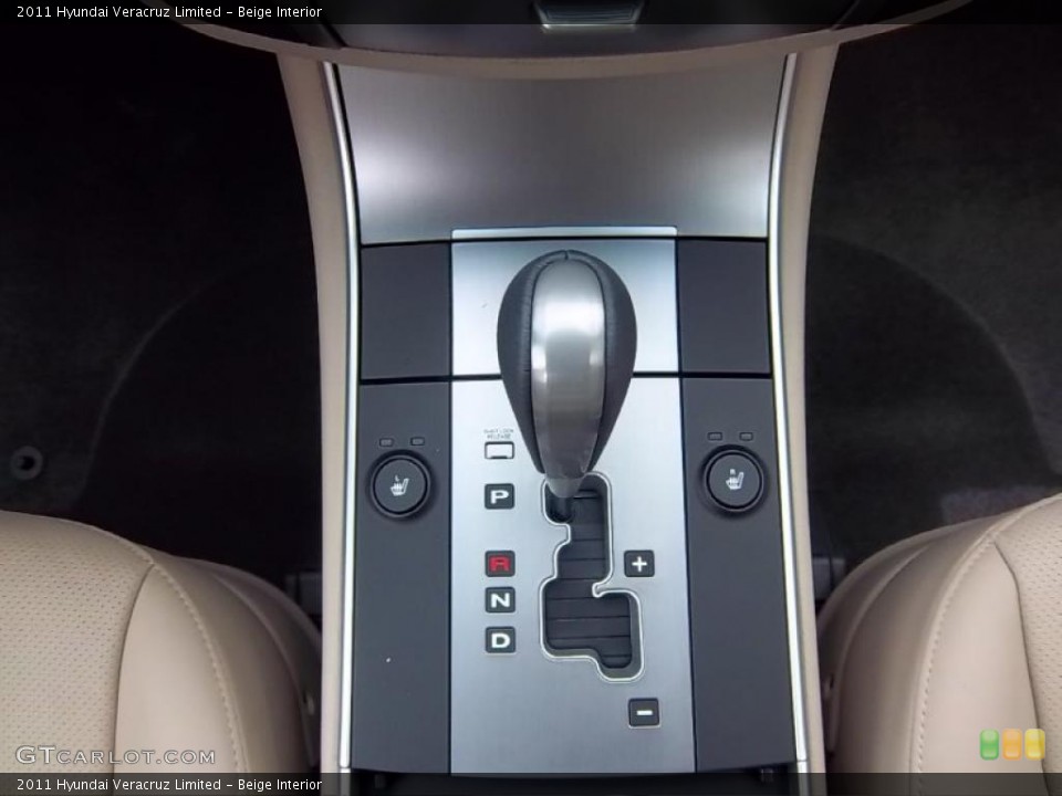 Beige Interior Transmission for the 2011 Hyundai Veracruz Limited #47624387