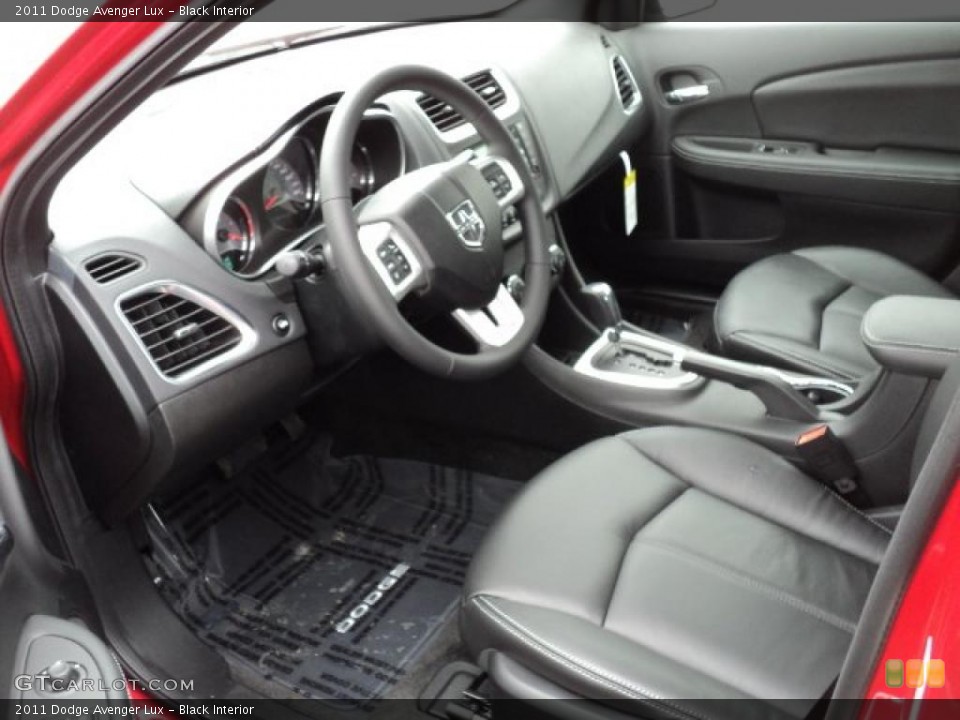 Black Interior Photo for the 2011 Dodge Avenger Lux #47624522