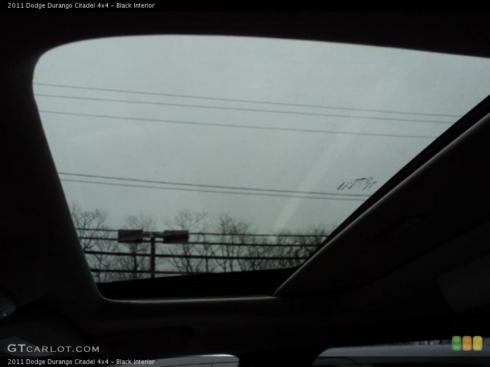 Black Interior Sunroof for the 2011 Dodge Durango Citadel 4x4 #47625467