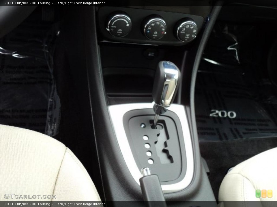 Black/Light Frost Beige Interior Transmission for the 2011 Chrysler 200 Touring #47625638