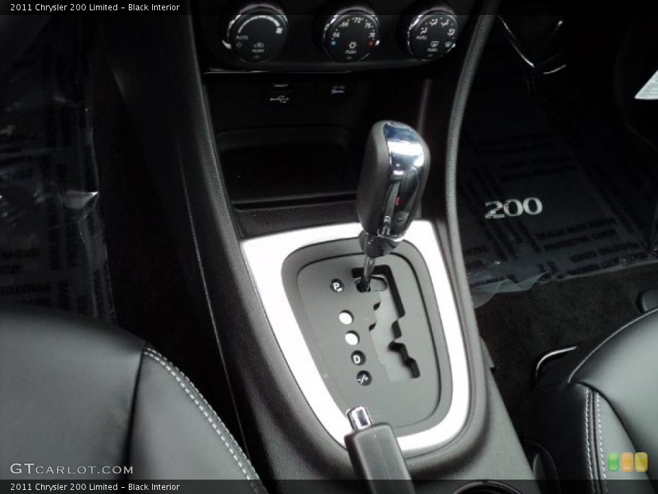 Black Interior Transmission for the 2011 Chrysler 200 Limited #47626112