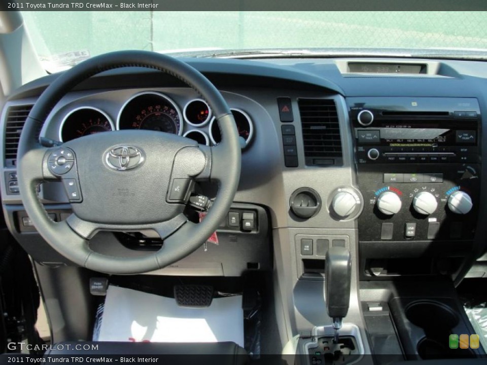 Black Interior Dashboard for the 2011 Toyota Tundra TRD CrewMax #47631338