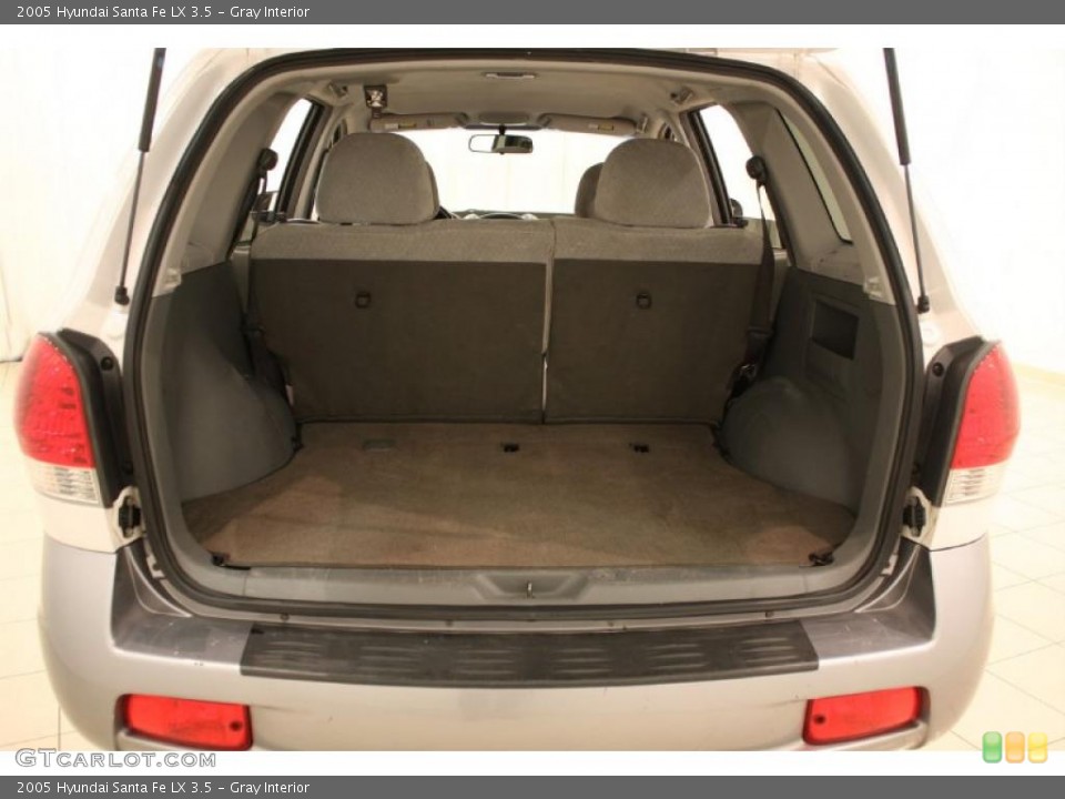 Gray Interior Trunk for the 2005 Hyundai Santa Fe LX 3.5 #47631554