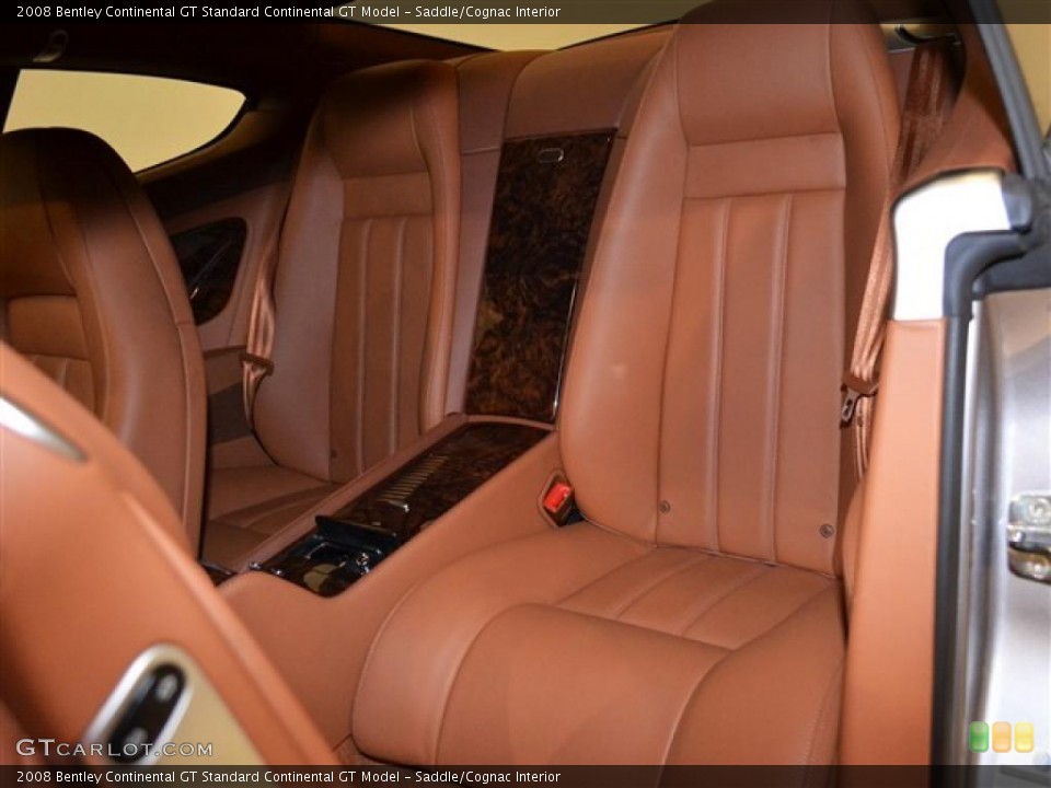 Saddle/Cognac Interior Photo for the 2008 Bentley Continental GT  #47636728