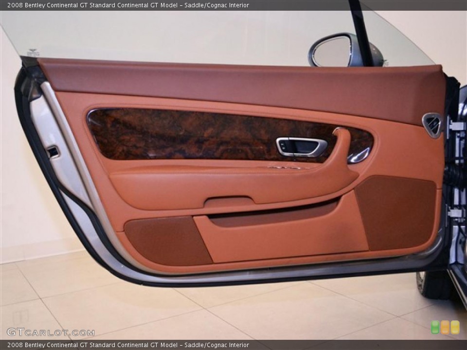 Saddle/Cognac Interior Door Panel for the 2008 Bentley Continental GT  #47636776