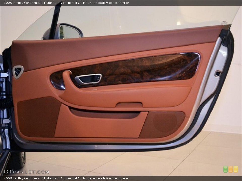 Saddle/Cognac Interior Door Panel for the 2008 Bentley Continental GT  #47636791
