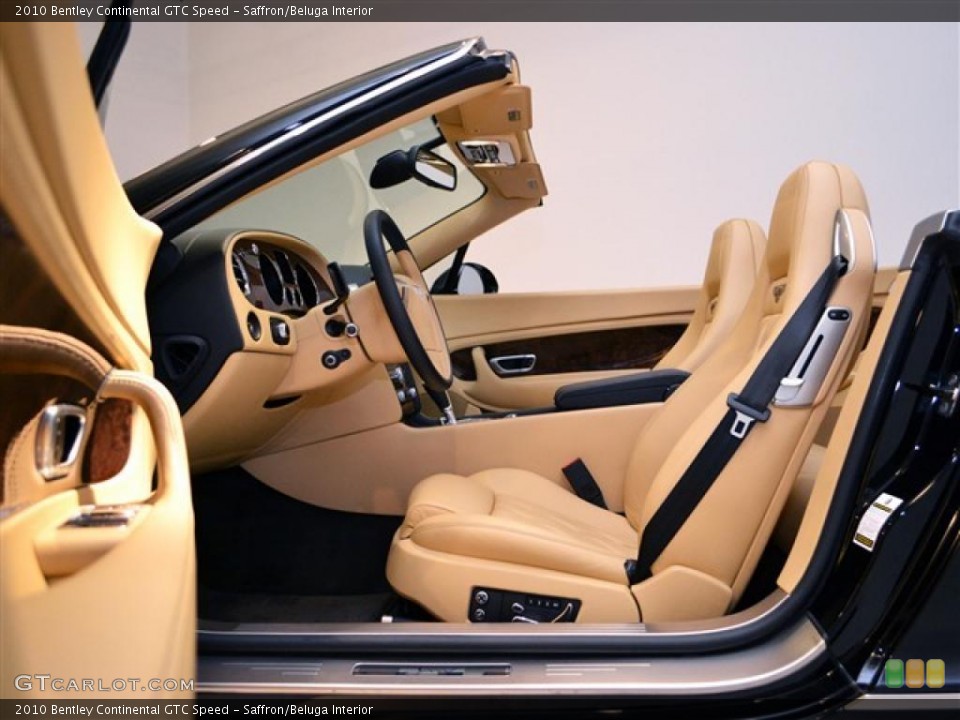 Saffron/Beluga Interior Photo for the 2010 Bentley Continental GTC Speed #47637028