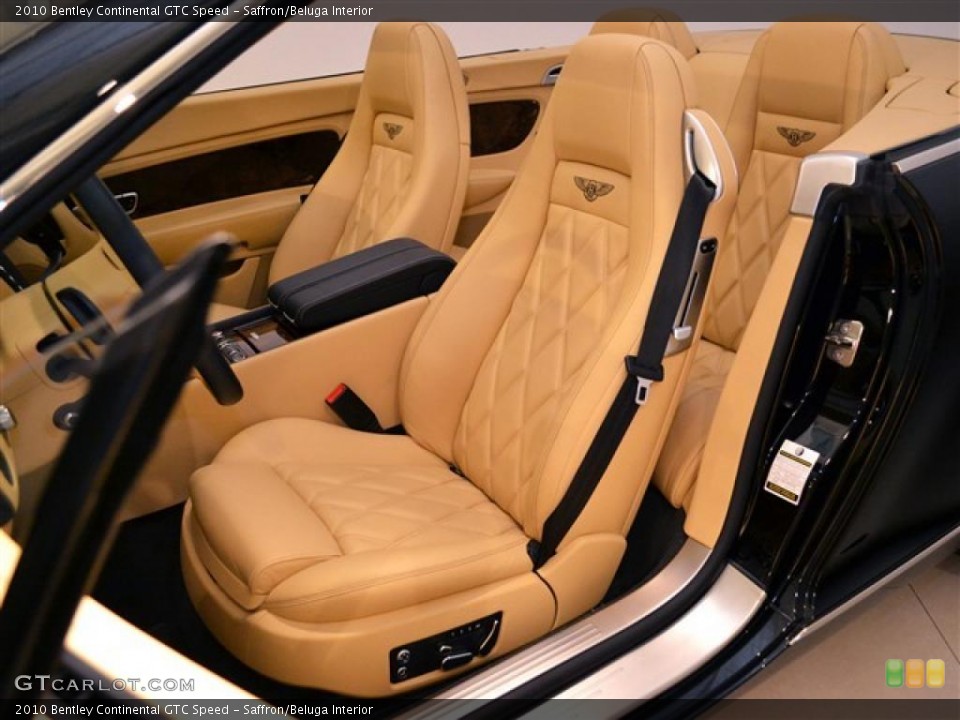Saffron/Beluga Interior Photo for the 2010 Bentley Continental GTC Speed #47637046