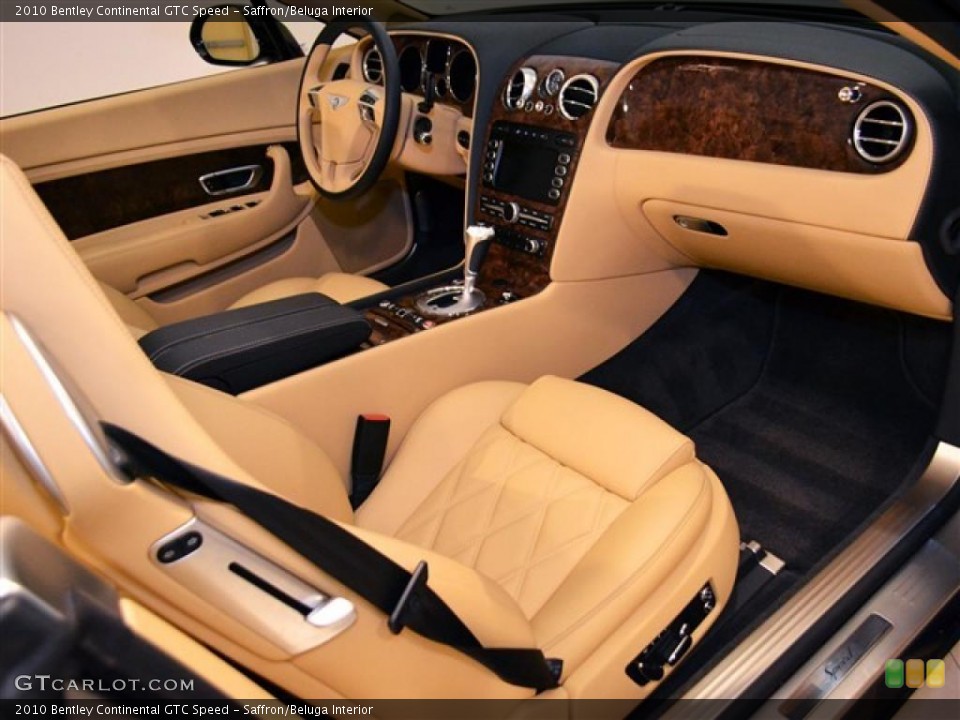 Saffron/Beluga Interior Photo for the 2010 Bentley Continental GTC Speed #47637070