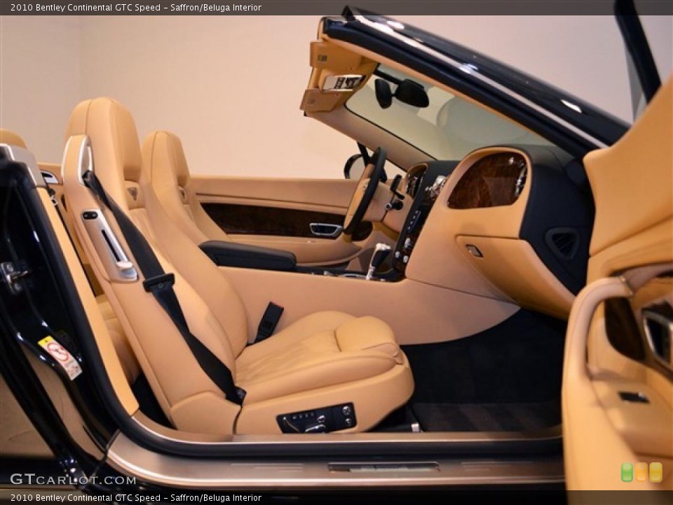 Saffron/Beluga Interior Photo for the 2010 Bentley Continental GTC Speed #47637082