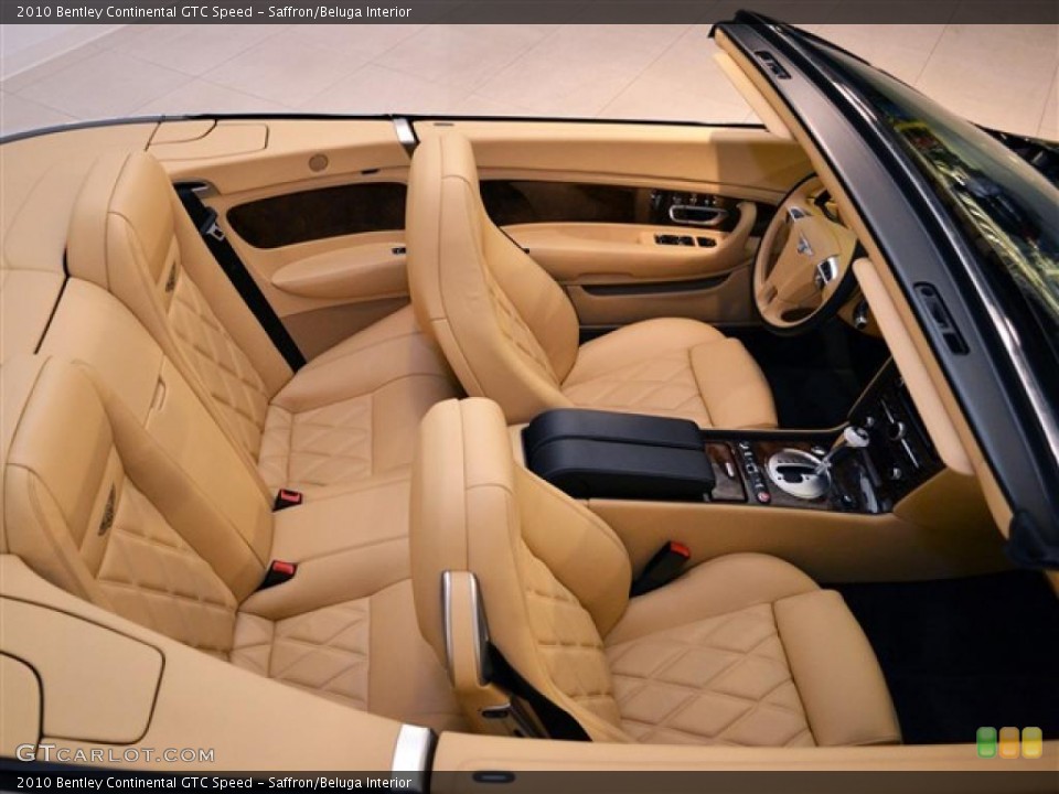 Saffron/Beluga Interior Photo for the 2010 Bentley Continental GTC Speed #47637112