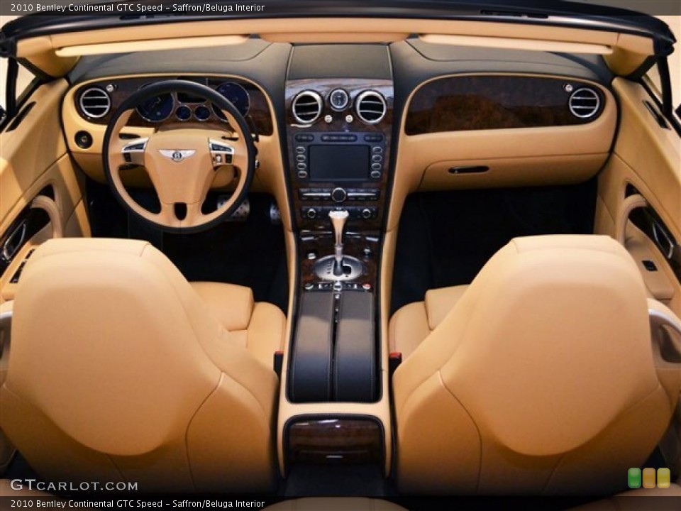Saffron/Beluga Interior Dashboard for the 2010 Bentley Continental GTC Speed #47637130