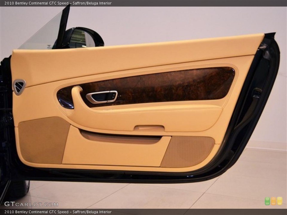 Saffron/Beluga Interior Door Panel for the 2010 Bentley Continental GTC Speed #47637160