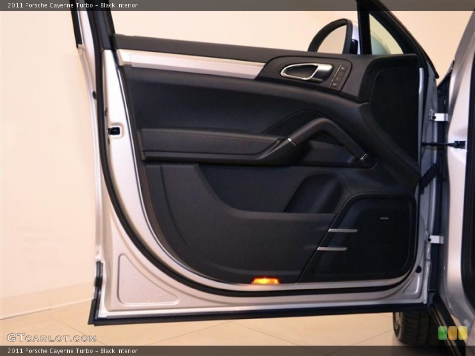 Black Interior Door Panel for the 2011 Porsche Cayenne Turbo #47637646