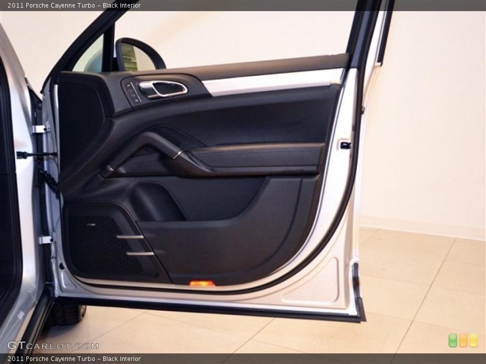 Black Interior Door Panel for the 2011 Porsche Cayenne Turbo #47637661
