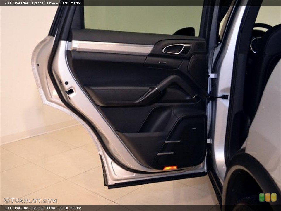 Black Interior Door Panel for the 2011 Porsche Cayenne Turbo #47637676