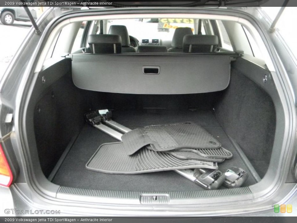 Anthracite Interior Trunk for the 2009 Volkswagen Jetta TDI SportWagen #47638903