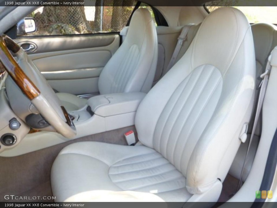 Ivory Interior Photo for the 1998 Jaguar XK XK8 Convertible #47639341