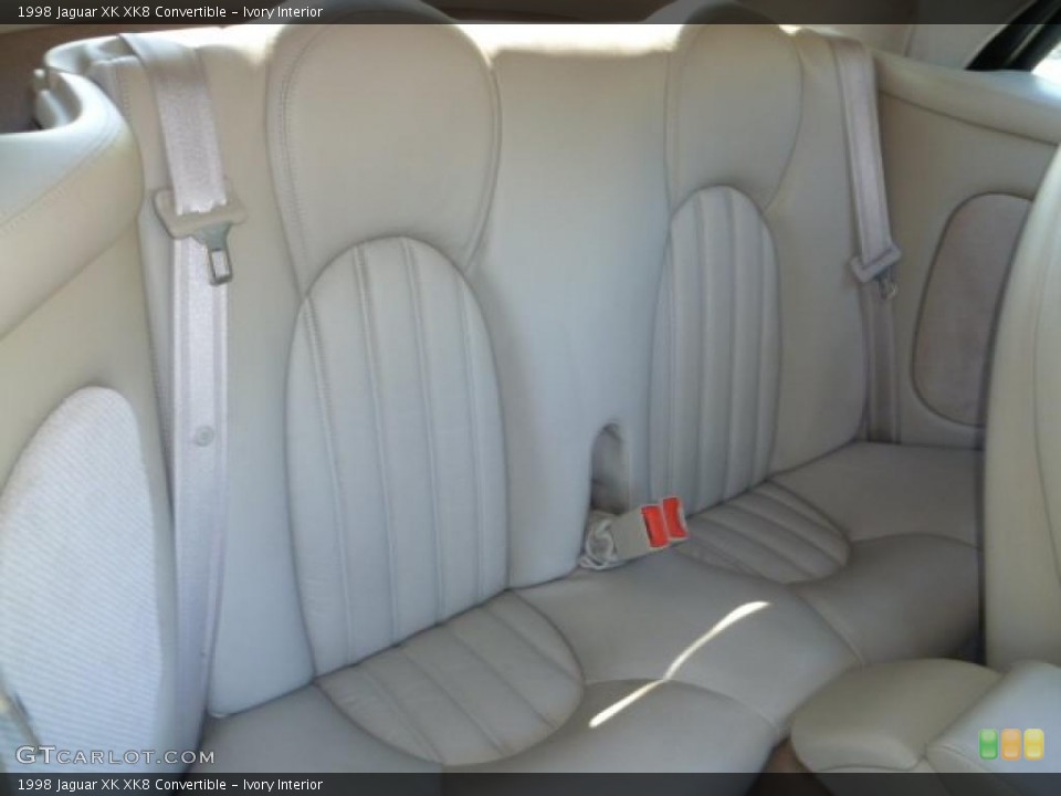 Ivory Interior Photo for the 1998 Jaguar XK XK8 Convertible #47639356