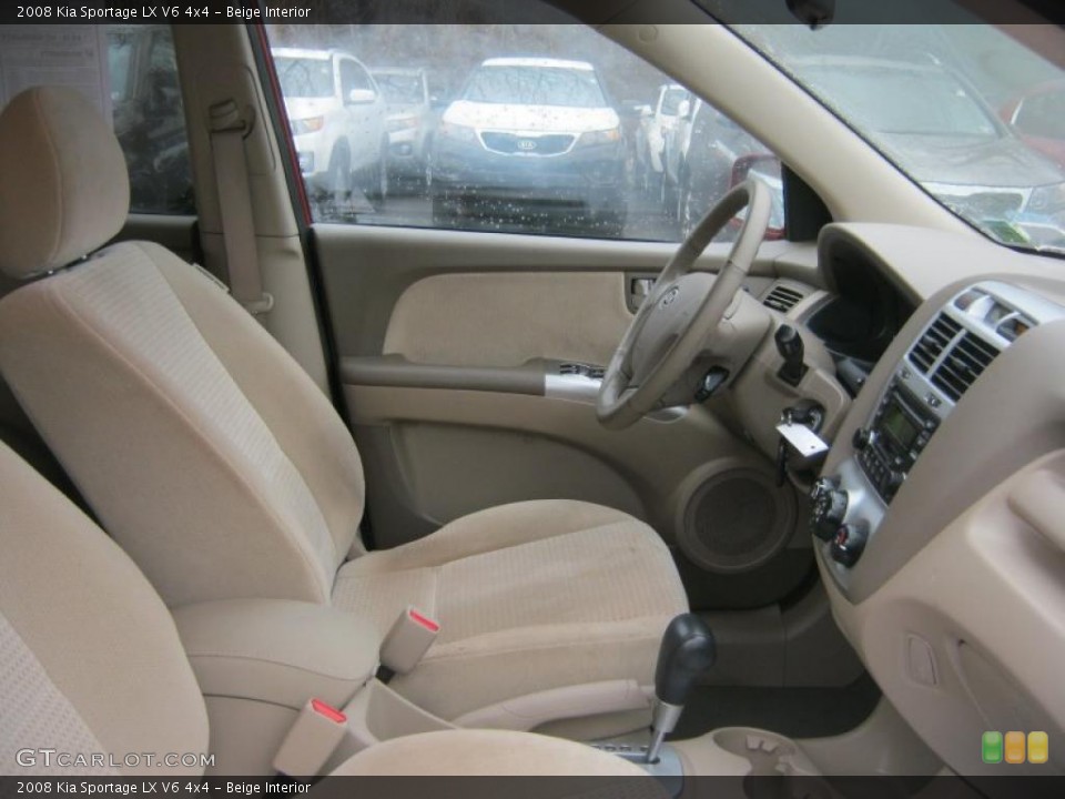 Beige Interior Photo for the 2008 Kia Sportage LX V6 4x4 #47639968