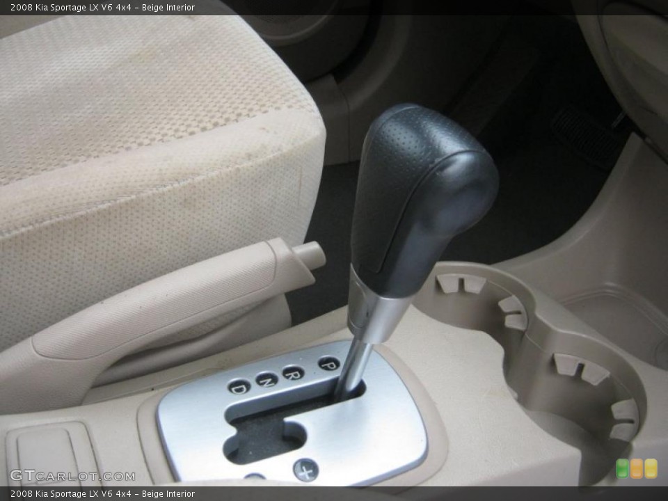 Beige Interior Transmission for the 2008 Kia Sportage LX V6 4x4 #47640188