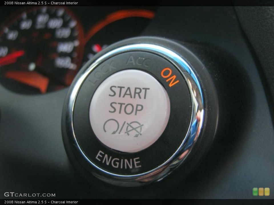 Charcoal Interior Controls for the 2008 Nissan Altima 2.5 S #47641900