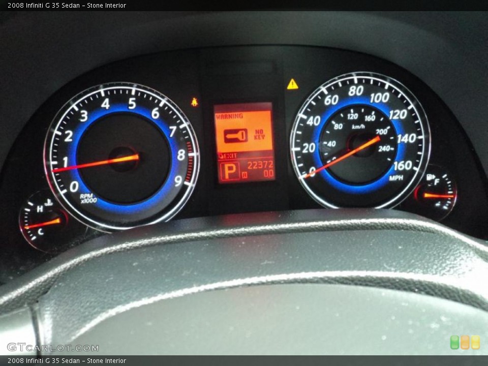 Stone Interior Gauges for the 2008 Infiniti G 35 Sedan #47644777