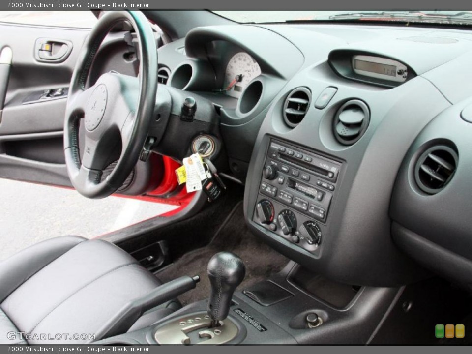 Black Interior Photo for the 2000 Mitsubishi Eclipse GT Coupe #47647399
