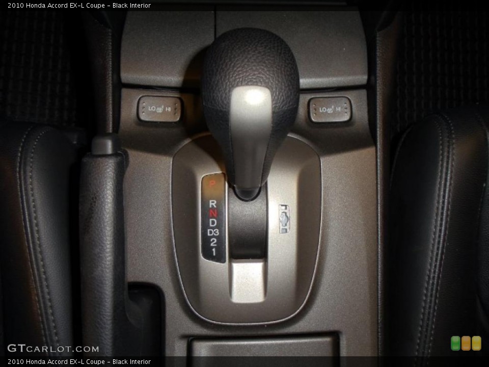 Black Interior Transmission for the 2010 Honda Accord EX-L Coupe #47647426