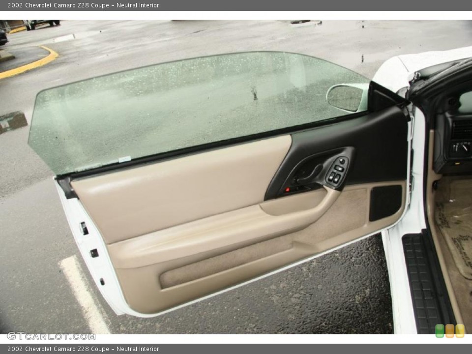 Neutral Interior Door Panel for the 2002 Chevrolet Camaro Z28 Coupe #47648305