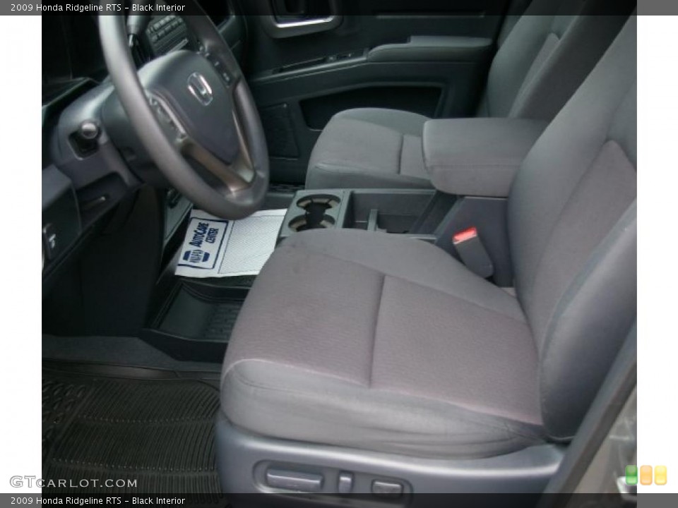 Black Interior Photo for the 2009 Honda Ridgeline RTS #47650681