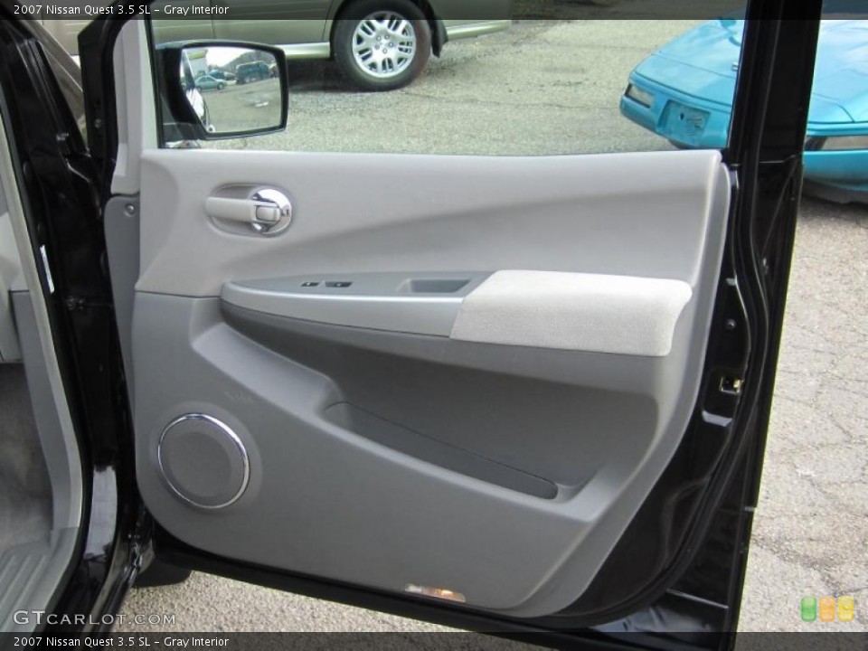 Gray Interior Door Panel for the 2007 Nissan Quest 3.5 SL #47651962