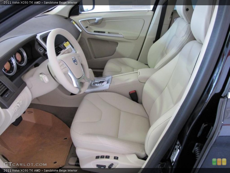 Sandstone Beige Interior Photo for the 2011 Volvo XC60 T6 AWD #47651983
