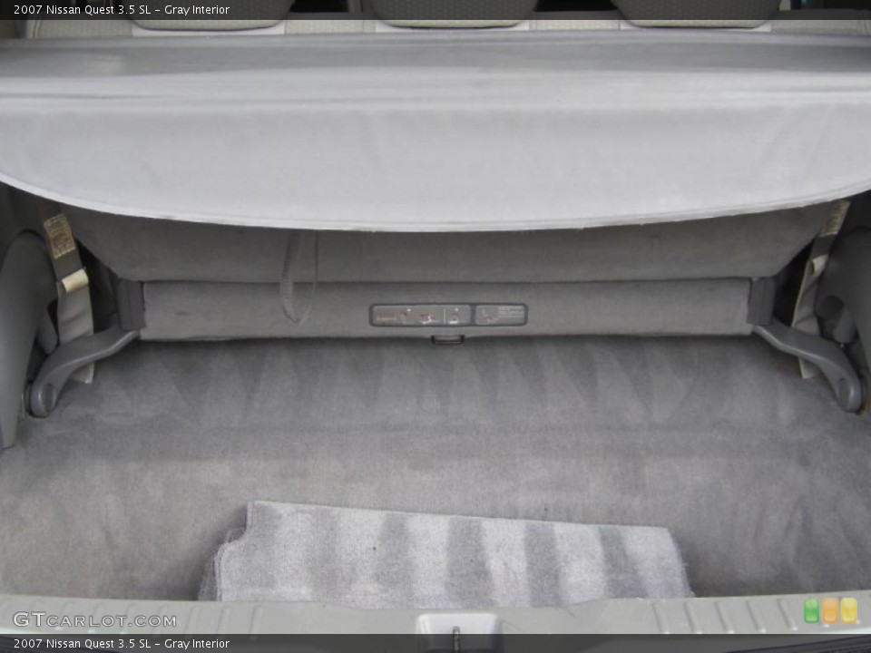 Gray Interior Trunk for the 2007 Nissan Quest 3.5 SL #47652028