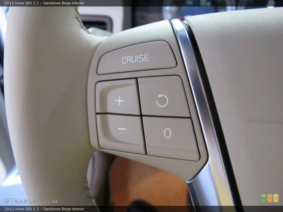 Sandstone Beige Interior Controls for the 2011 Volvo S80 3.2 #47652337