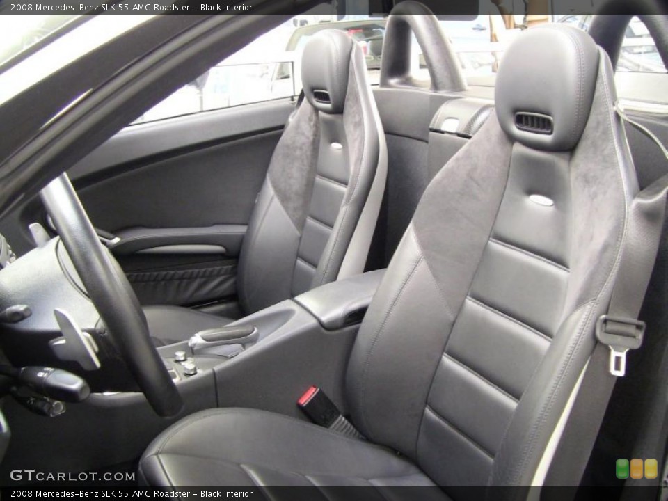 Black Interior Photo for the 2008 Mercedes-Benz SLK 55 AMG Roadster #47653210