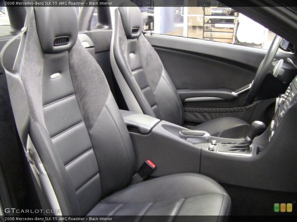 Black Interior Photo for the 2008 Mercedes-Benz SLK 55 AMG Roadster #47653222