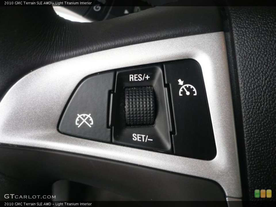 Light Titanium Interior Controls for the 2010 GMC Terrain SLE AWD #47653987