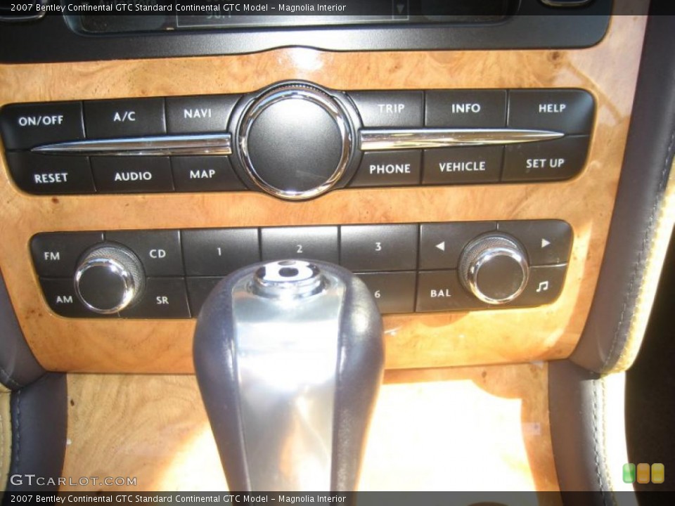 Magnolia Interior Controls for the 2007 Bentley Continental GTC  #47654659