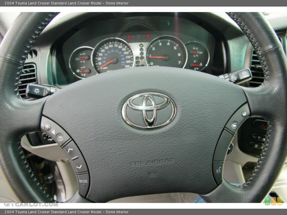 Stone Interior Steering Wheel for the 2004 Toyota Land Cruiser  #47655985