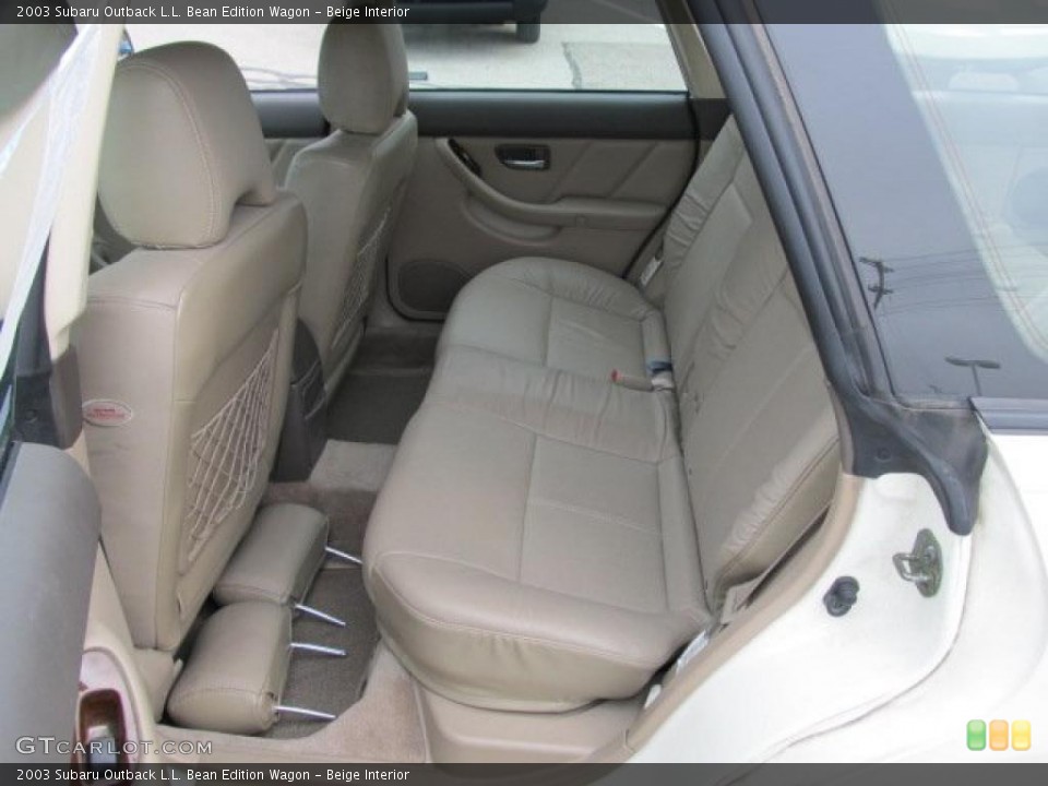 Beige Interior Photo for the 2003 Subaru Outback L.L. Bean Edition Wagon #47656915