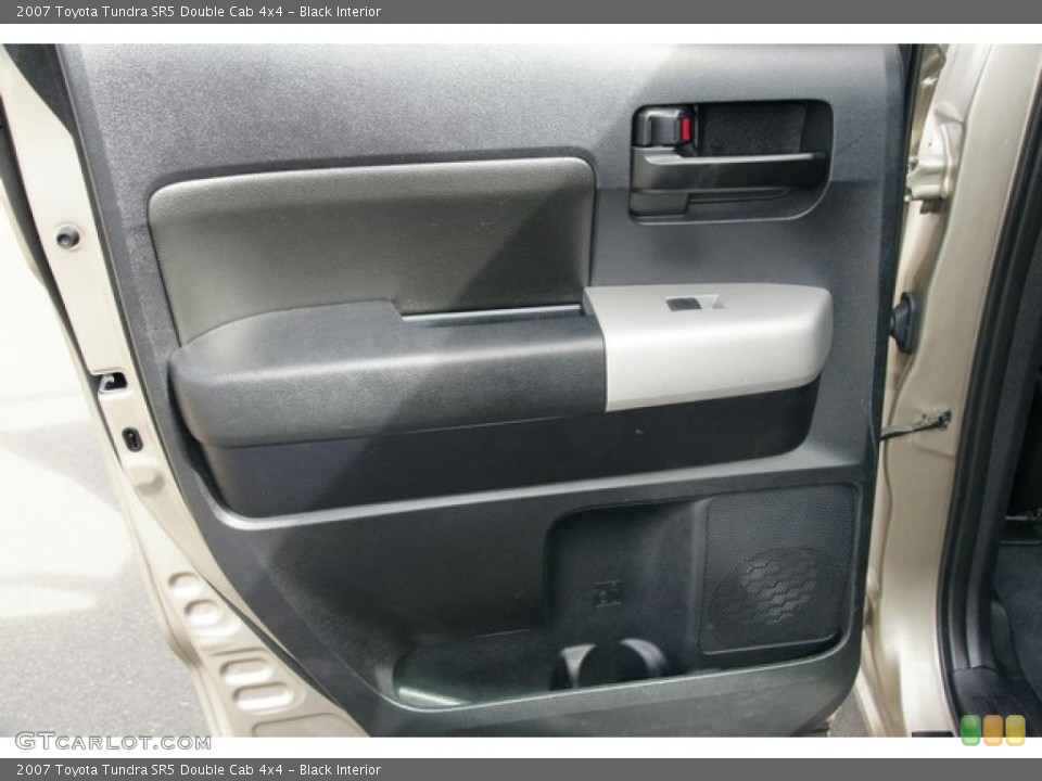 Black Interior Door Panel for the 2007 Toyota Tundra SR5 Double Cab 4x4 #47657779