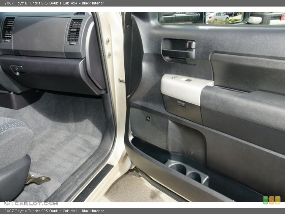 Black Interior Door Panel for the 2007 Toyota Tundra SR5 Double Cab 4x4 #47657794