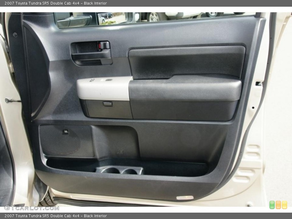 Black Interior Door Panel for the 2007 Toyota Tundra SR5 Double Cab 4x4 #47657809