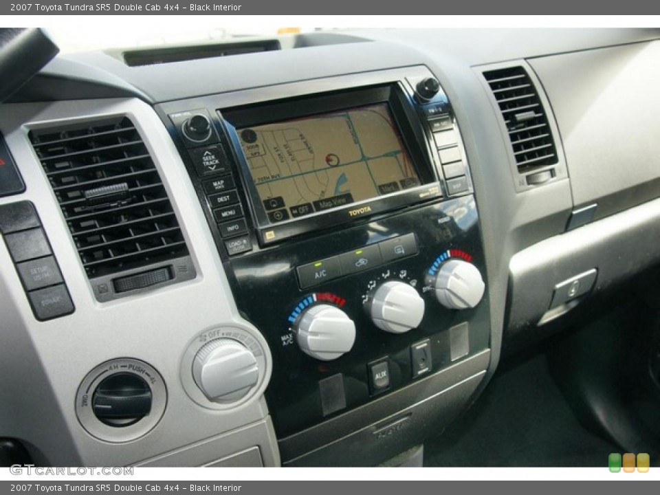 Black Interior Controls for the 2007 Toyota Tundra SR5 Double Cab 4x4 #47657908