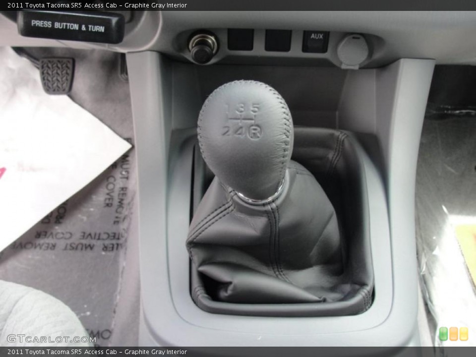 Graphite Gray Interior Transmission for the 2011 Toyota Tacoma SR5 Access Cab #47658235
